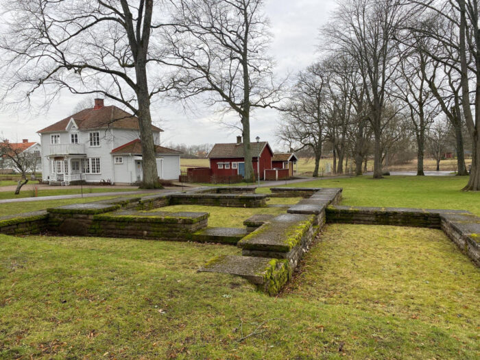 Varnhem, Västergötland, Sweden, Ruins, Ruiner