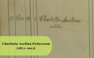 Charlotta Axelina Pettersson, 1872-1905, Lotten