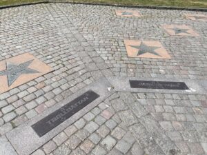 Trollhättan, Västergötland, Sweden, Walk of Fame
