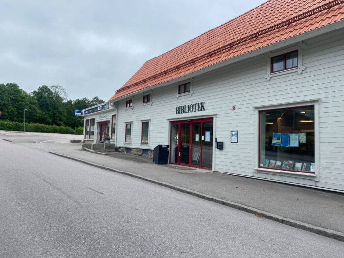 Ljungskile, Bohuslän, Sweden, Bibliotek, Library