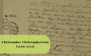Christopher Christophersson, 1709, 1772, Släktforskning, Trosa