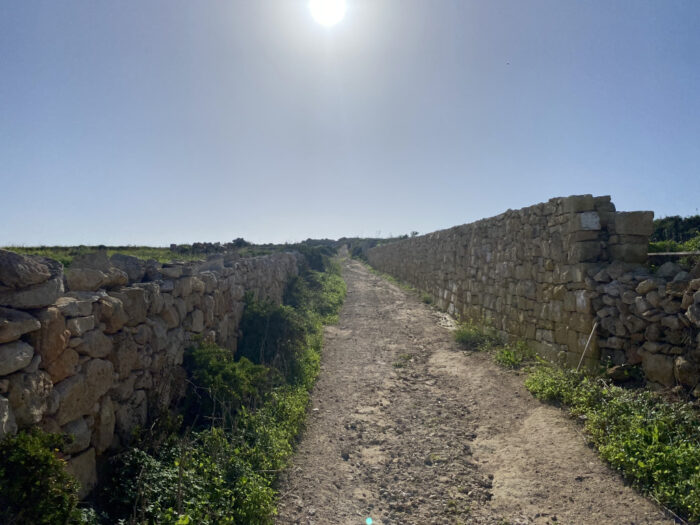 Marsaskala, Malta, Munxar Hill. Munxar Path