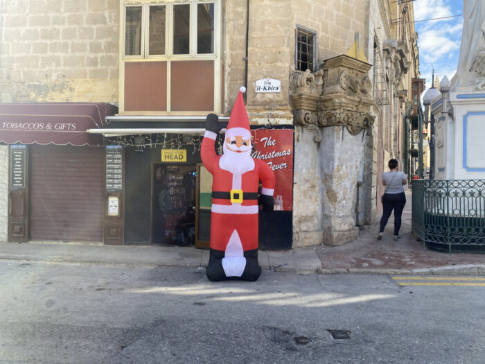 Żabbar, Malta, Santa Claus, Jultomten, Christmas