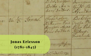 Jonas Ericsson, 1781, 1845, Västerljung, Vagnhärad, Grönkärret, Ytterhunga