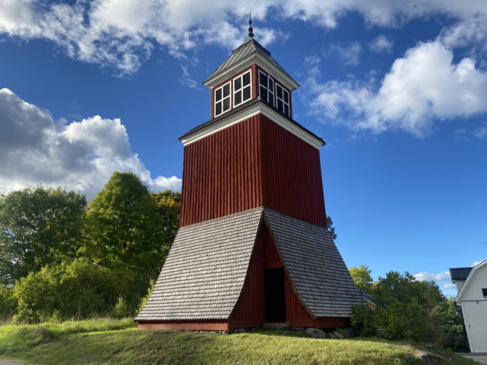 Edebo, Uppland, Sweden, Klocktorn, Klockstapel, Clock Tower