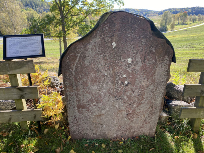 Grödinge Kyrkby, Södermanland, Sweden, Runsten, Rune Stone
