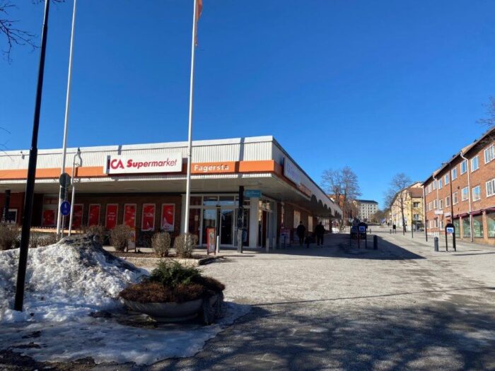 Fagersta, Västmanland, Sweden, ICA Supermarket