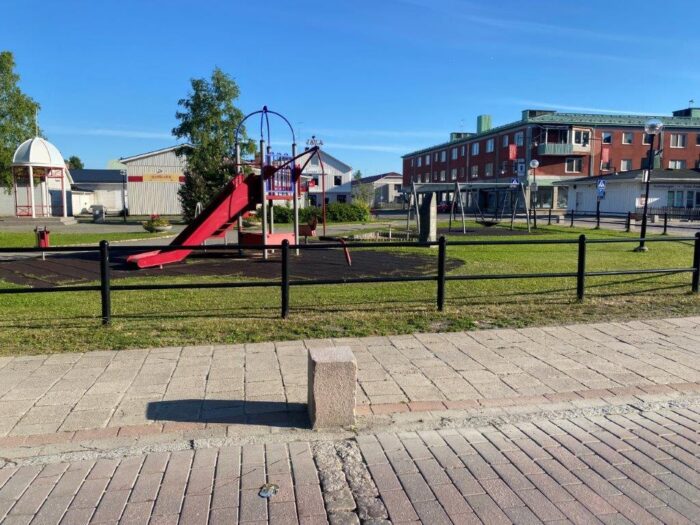 Haparanda, Norrbotten, Sweden, Lekplats, Playground