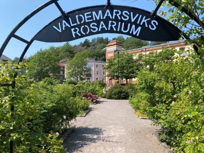 Valdemarsvik, Östergötland, Sweden, Rosarium