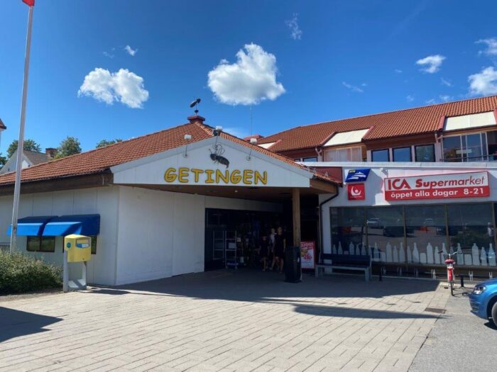 Åtvidaberg, Östergötland, Sweden, Getingen, Ica Supermarket