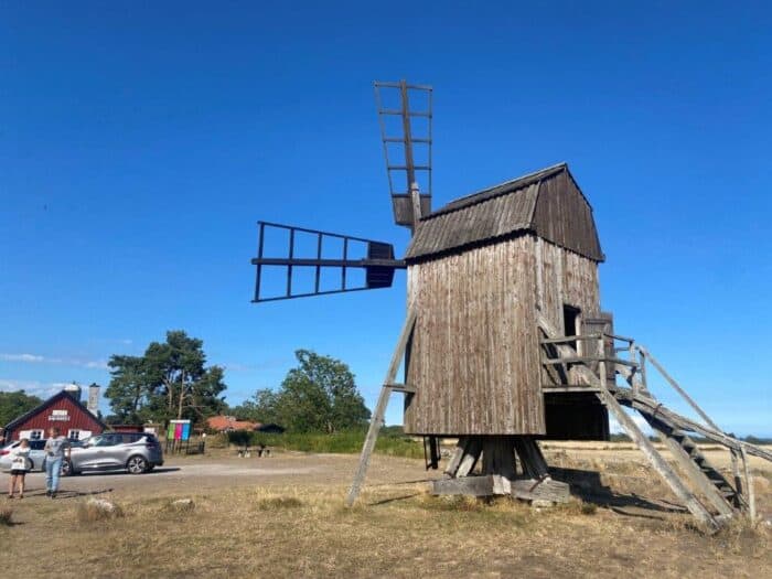 Lerkaka, Öland, Sweden, Runsten, Větrný mlýn, Tuulimylly