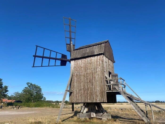 Lerkaka, Öland, Sweden, Molino, Mulino a vento, Moulin à vent