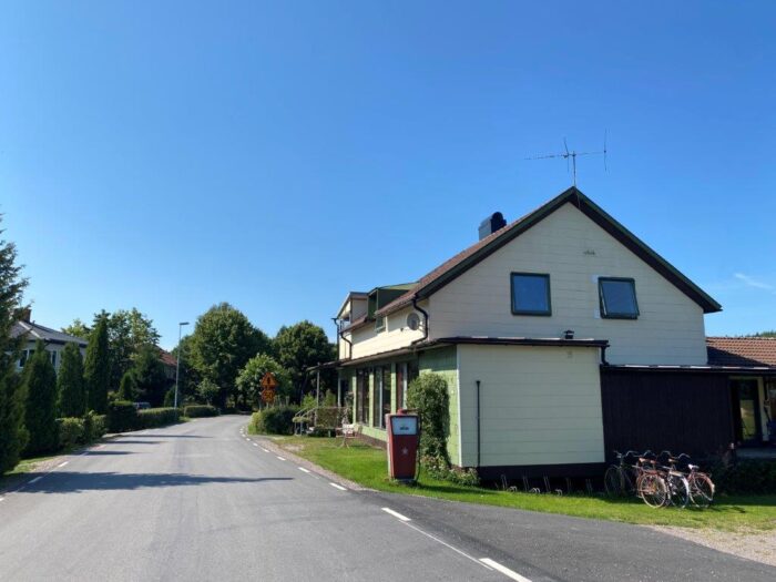 Mariedamm, Närke, Sweden, Bensinstation, Gas Station