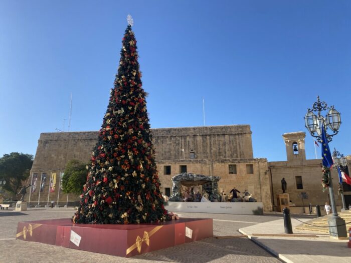 Valletta, Malta, Christmas Tree