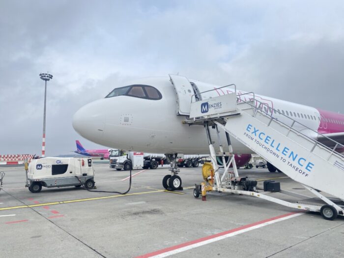 Budapest Airport, Hungary, Wizz Air, Airbus A321 NEO ACF