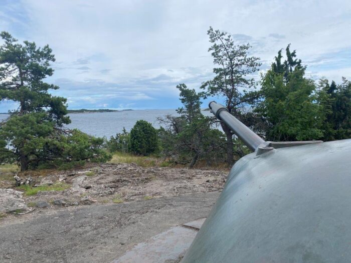 Femöre, Oxelösund, Södermanland, Sweden, Coastal Artillery