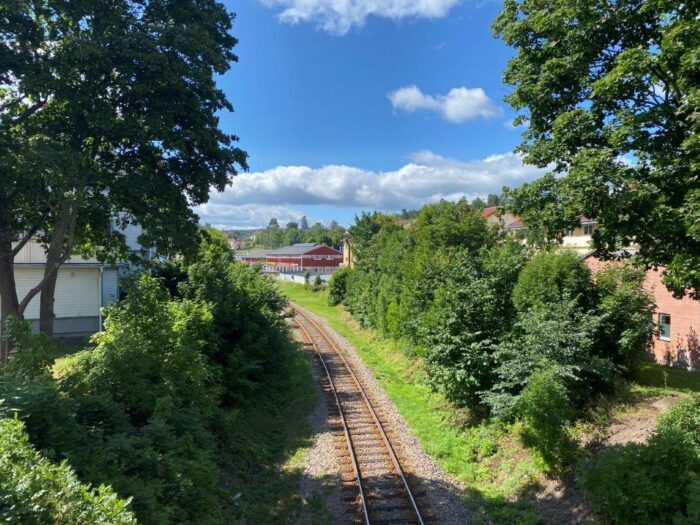 Kisa, Östergötland, Sweden, Railway, Järnväg