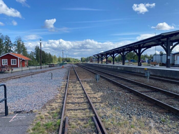 Hultsfred, Småland, Sweden, Railway, Järnväg