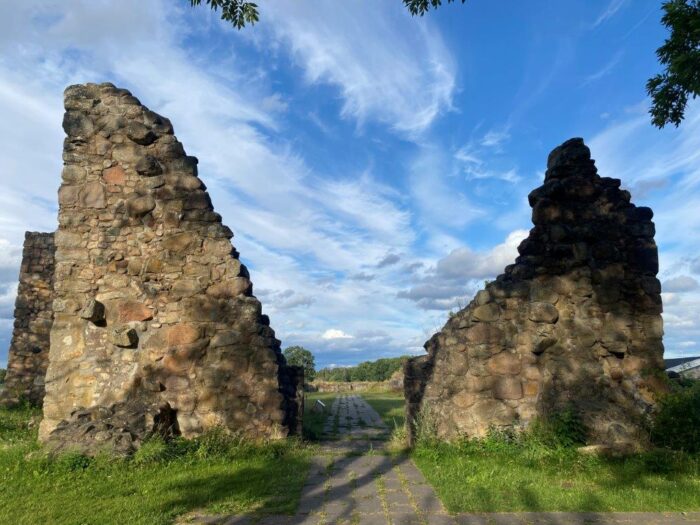 Kronobäck, Småland, Sweden, Abbey Ruins