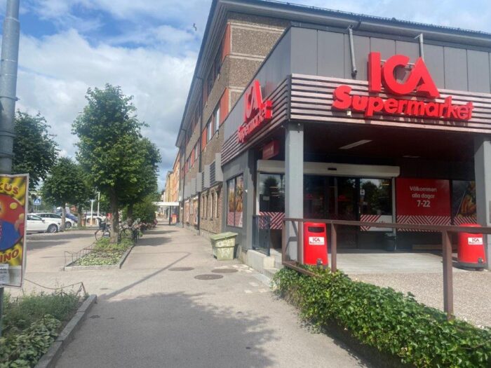 Emmaboda, Småland, Sweden, ICA Supermarket