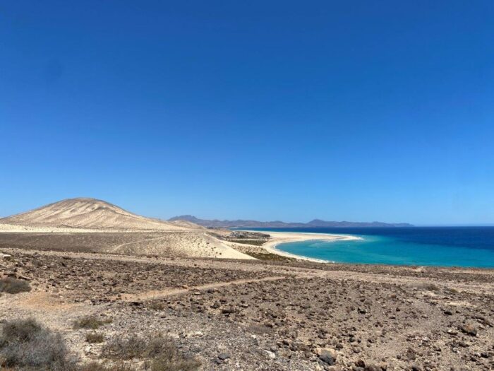 Playa de Sotavento de Jandía, Fuerteventura, Canary Islands, Spain