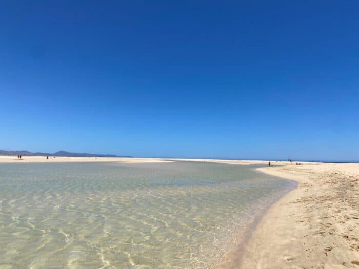 Playa de Sotavento de Jandía, Fuerteventura, Canary Islands, Spain, España