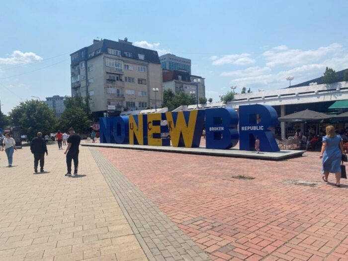 Pristina, Kosovo, NONEWBR, No New Broken Republic