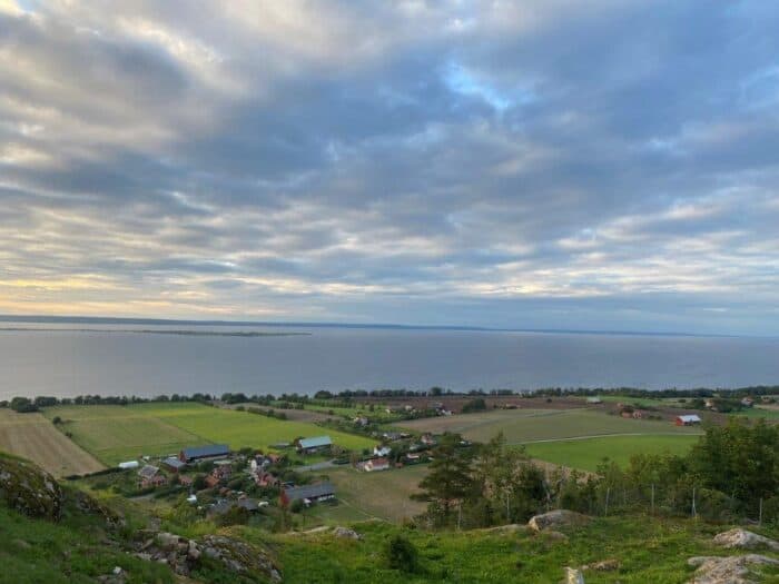 Brahehus, Småland, Sweden, Lake Vättern