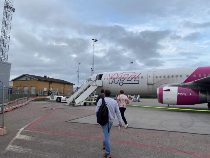 Gdańsk, Poland, A Late Summer Visit, Stockholm Skavsta Airport, Wizz Air