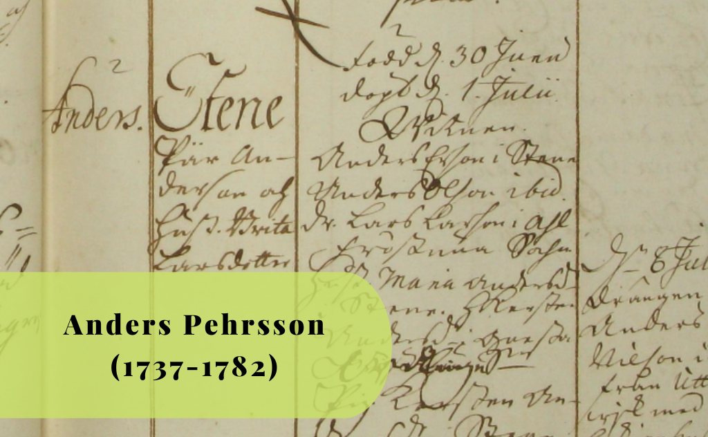 Anders Pehrsson, 1737, 1782, Släktforskning, Trosa, Vagnhärad, Stene