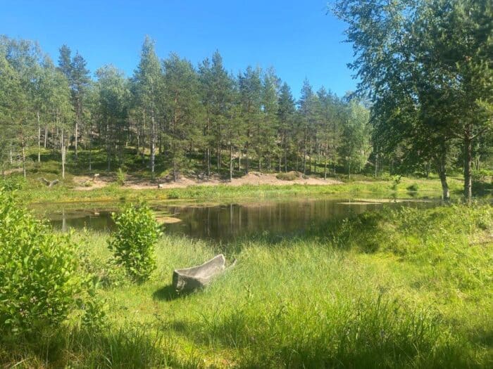 Långbergen, Saltvik, Åland