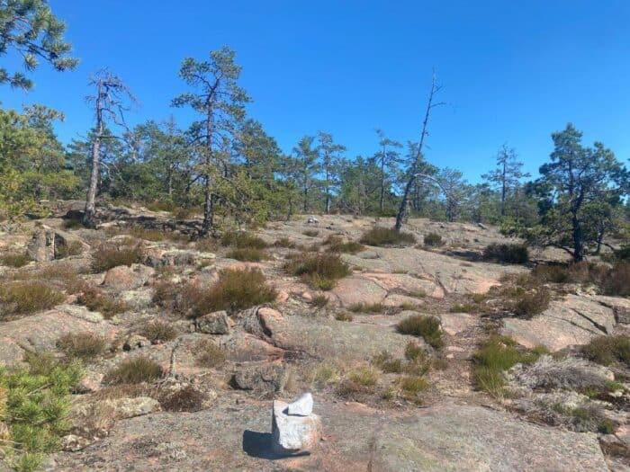 Långbergen, Saltvik, Åland