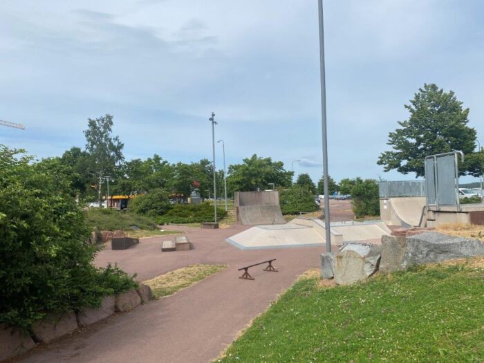Miramarparken, Mariehamn, Åland, Skate Park, Skateboarding