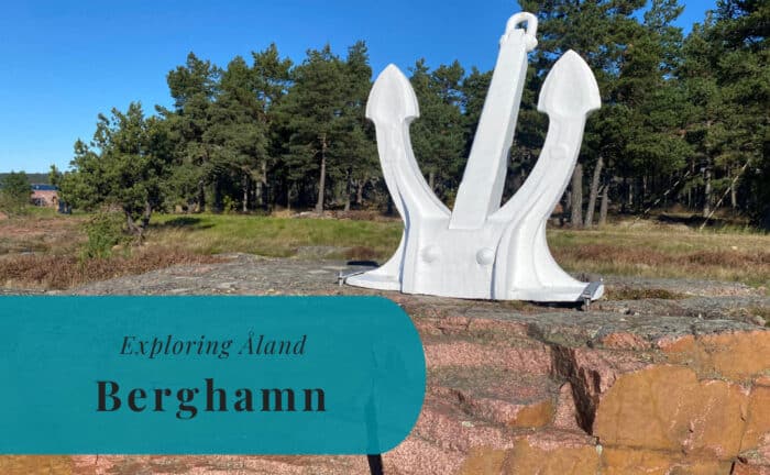 Berghamn Harbor, Eckerö, Exploring Åland, Finland. Eckerö Line, Eckerölinjen