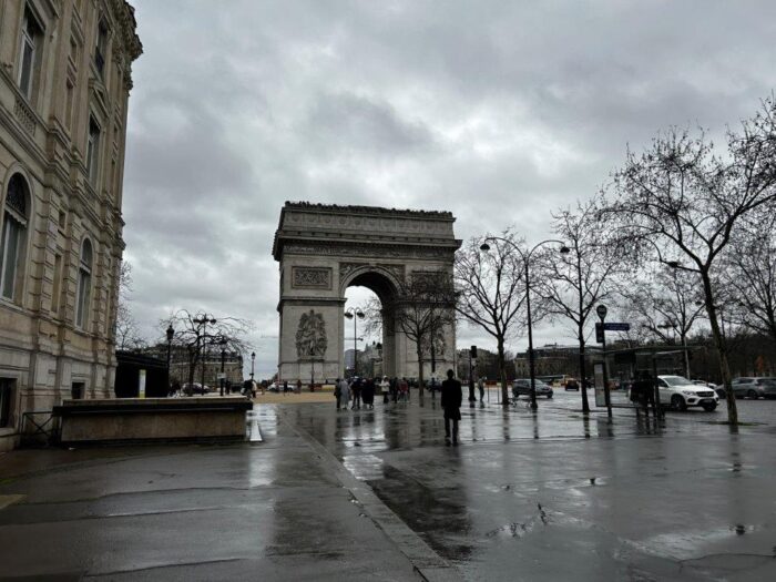 Paris, France, Arc de Triomphe, Arch of Triumph, Champs-Élysées