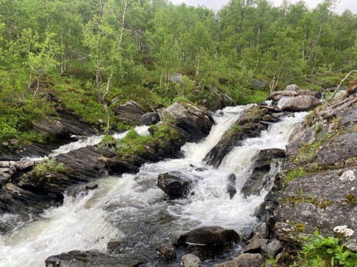 Anderssjöåfallet, Härjedalen, Sweden