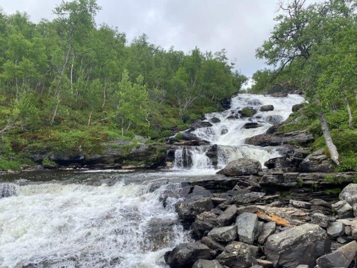 Anderssjöåfallet, Härjedalen, Sweden