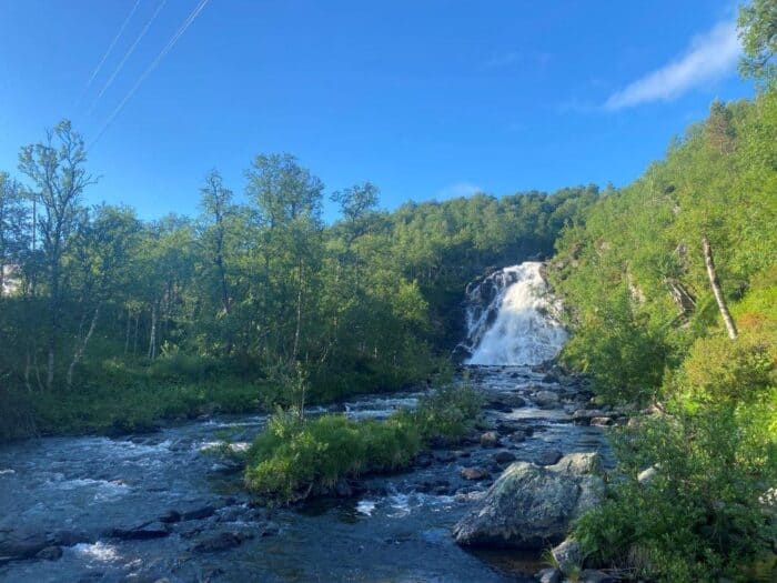 Anderssjöåfallet, Härjedalen, Sweden