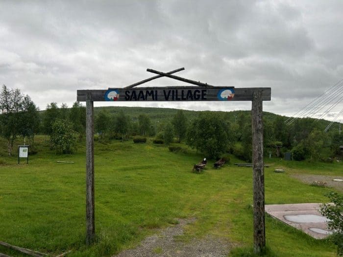 Utsjoki, Finland, Saami Village