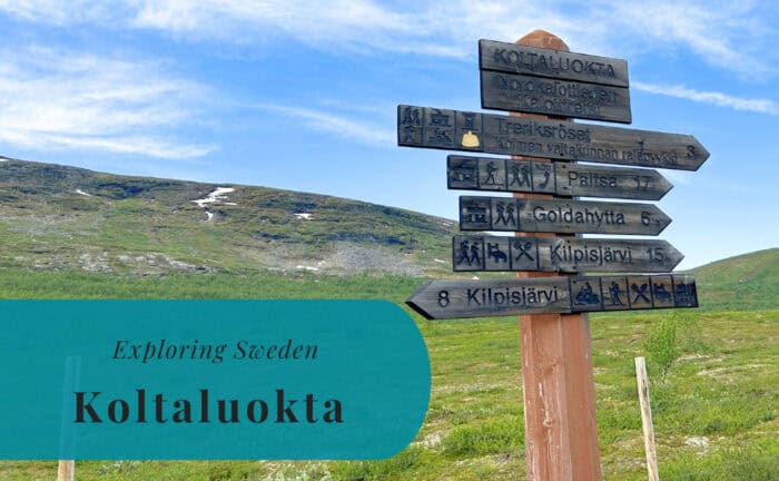 Koltaluokta, Lappland, Exploring Sweden