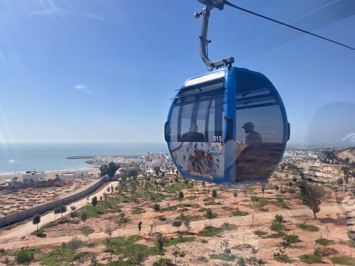 Agadir Oufella, Morocco, Cable Car
