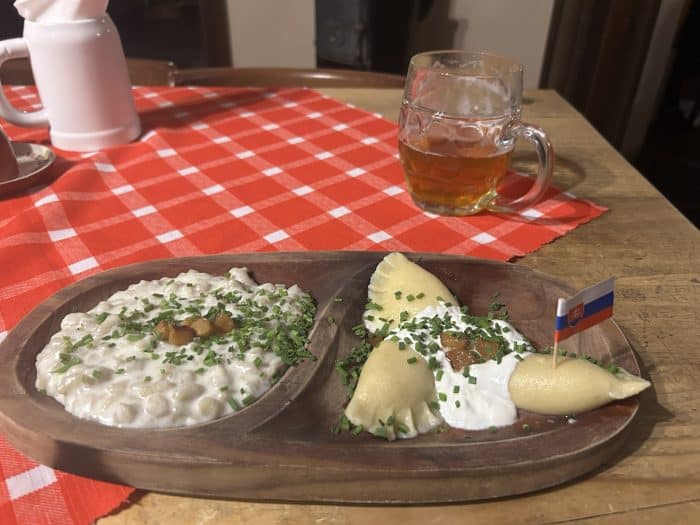 Slovak Adventure 2025, Bratislava, Slovakia, Halusky, Pirogi, Slovak Pub, Pivo, Beer
