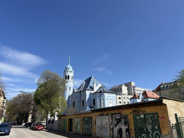 Kostol svätej Alžbety, Bratislava, Slovakia, Church of St. Elizabeth, Blue Church