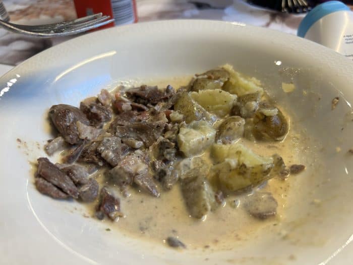 Reindeer Stew, Lahti, Finland, Arctic Tour 2024, Renskavsgryta med potatis
