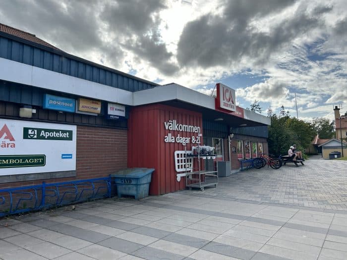 Glanshammar, Närke, Sweden, ICA Nära