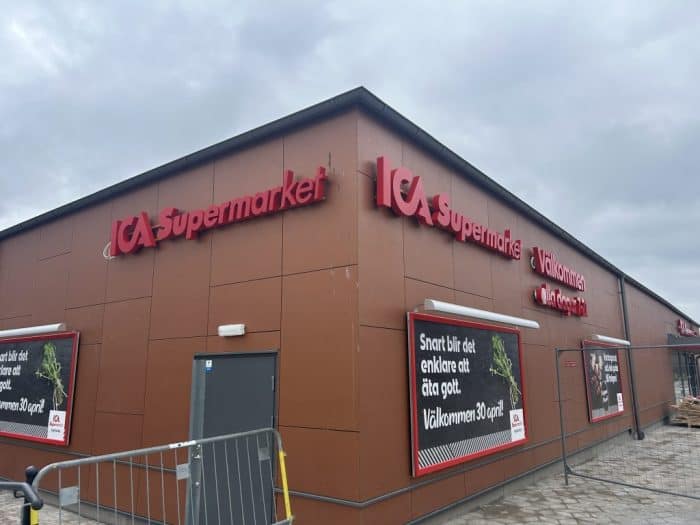 ICA Supermarket, Vagnhärad, Södermanland, Sweden