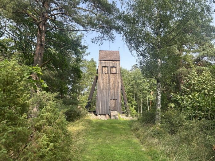 Kärrbo, Västmanland, Sweden, Belfry, Klocktorn, Klockstapel, Clock Tower, Bell Tower