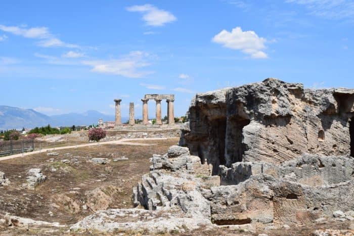 Archaia Korinthos, Greence