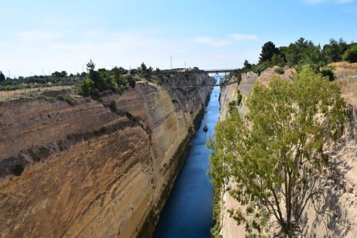 Corinth Canal, Greece