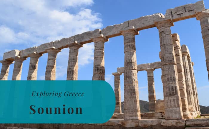 Sounion, Attica, Exploring Greece, Aκρωτήριο Σούνιο, Akrotírio Soúnio, Tempel of Poseidon